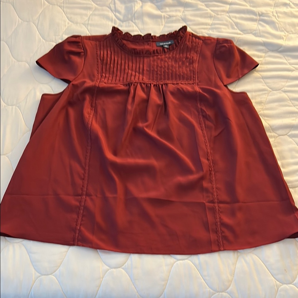 ModCloth Victorian Women's Rust Top
